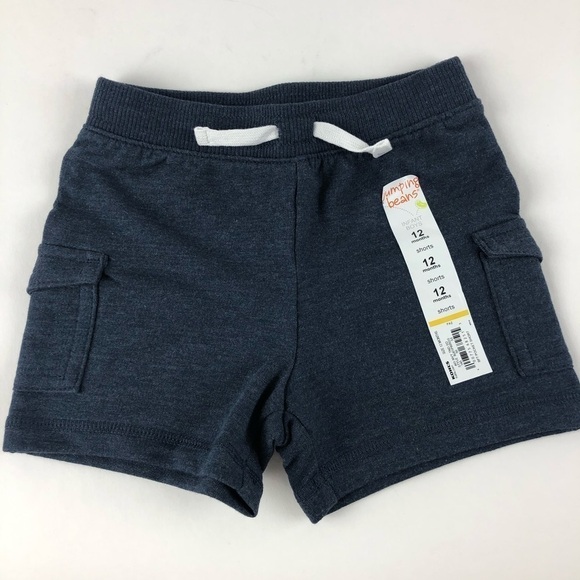 Jumping Beans Boys Shorts, Navy 12 Months - Picture 2 of 9
